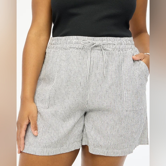 J. Crew Shorts  linen-blend drawstring short Size XXL NEW - Picture 1 of 9